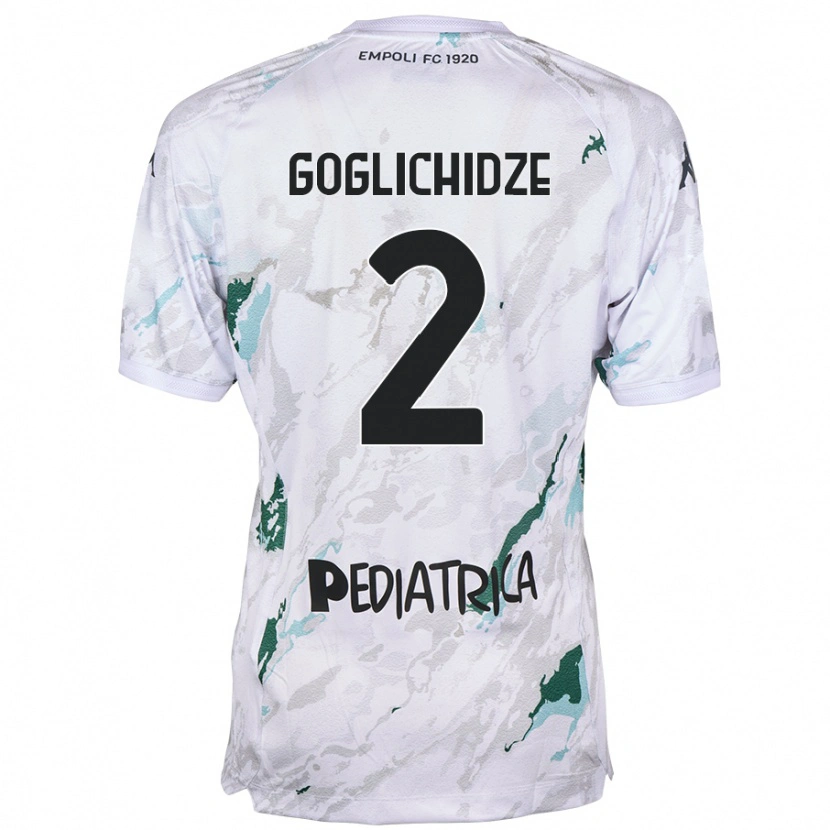 Danxen Men Saba Goglichidze #2 Grey Away Jersey 2024/25 T-Shirt