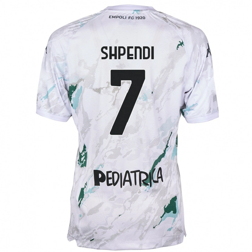 Danxen Men Stiven Shpendi #7 Grey Away Jersey 2024/25 T-Shirt