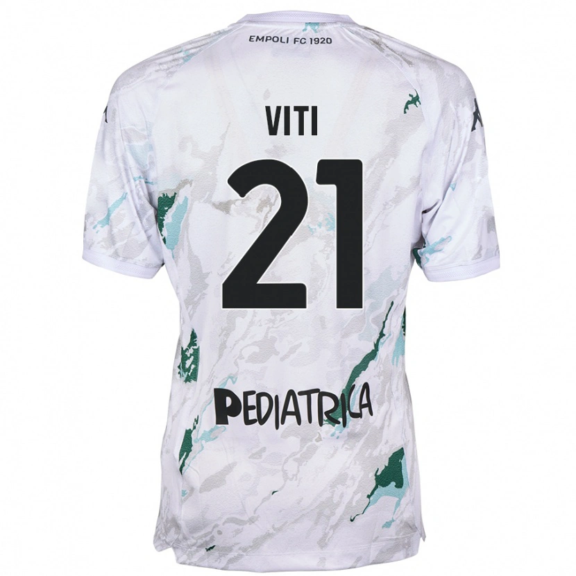 Danxen Men Mattia Viti #21 Grey Away Jersey 2024/25 T-Shirt