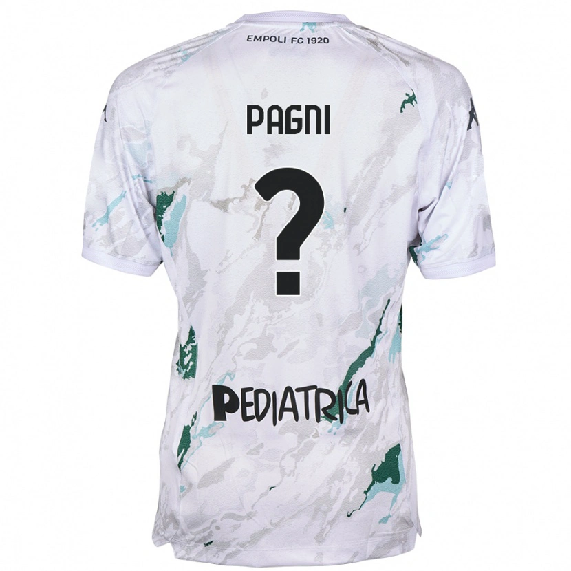 Danxen Men Niccolò Pagni #0 Grey Away Jersey 2024/25 T-Shirt