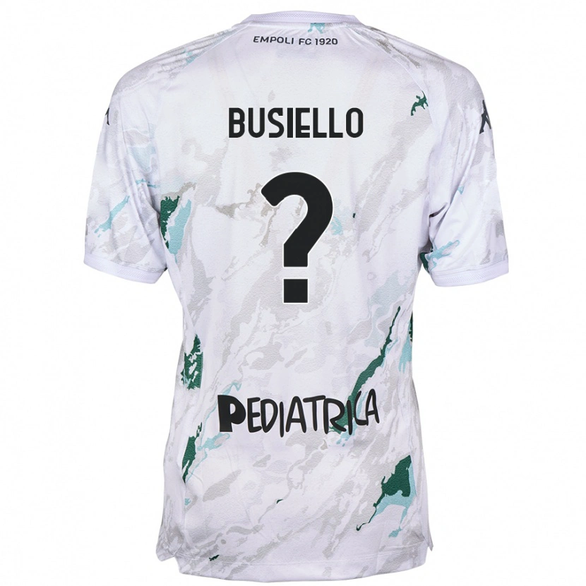 Danxen Men Danilo Busiello #0 Grey Away Jersey 2024/25 T-Shirt