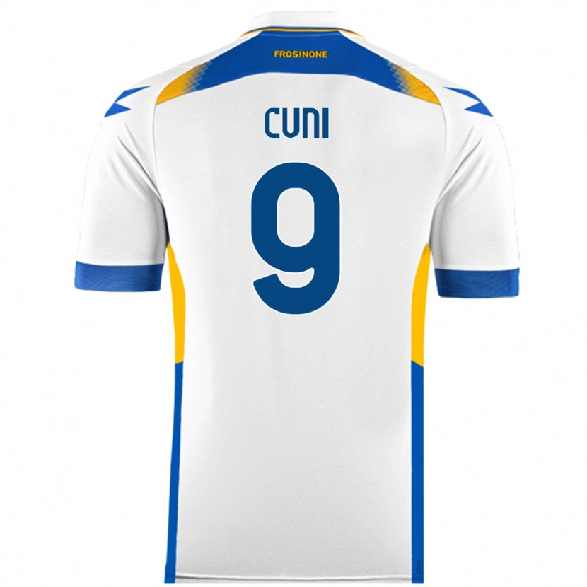 Danxen Men Marvin Cuni #9 White Away Jersey 2024/25 T-Shirt