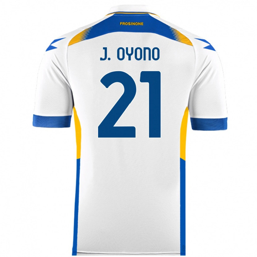 Danxen Men Jérémy Oyono #21 White Away Jersey 2024/25 T-Shirt