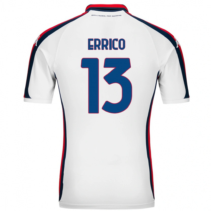 Danxen Men Emma Errico #13 White Away Jersey 2024/25 T-Shirt