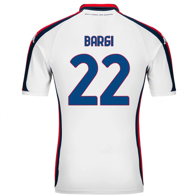 Danxen Men Caterina Bargi #22 White Away Jersey 2024/25 T-Shirt