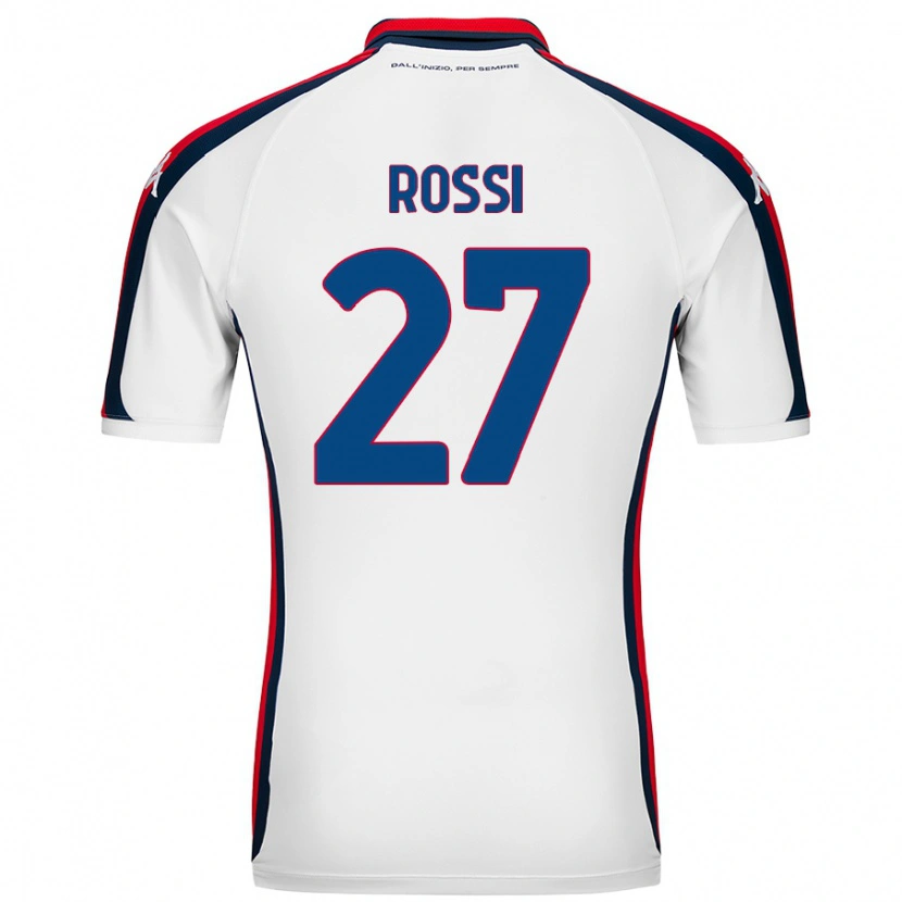 Danxen Men Lucrezia Rossi #27 White Away Jersey 2024/25 T-Shirt