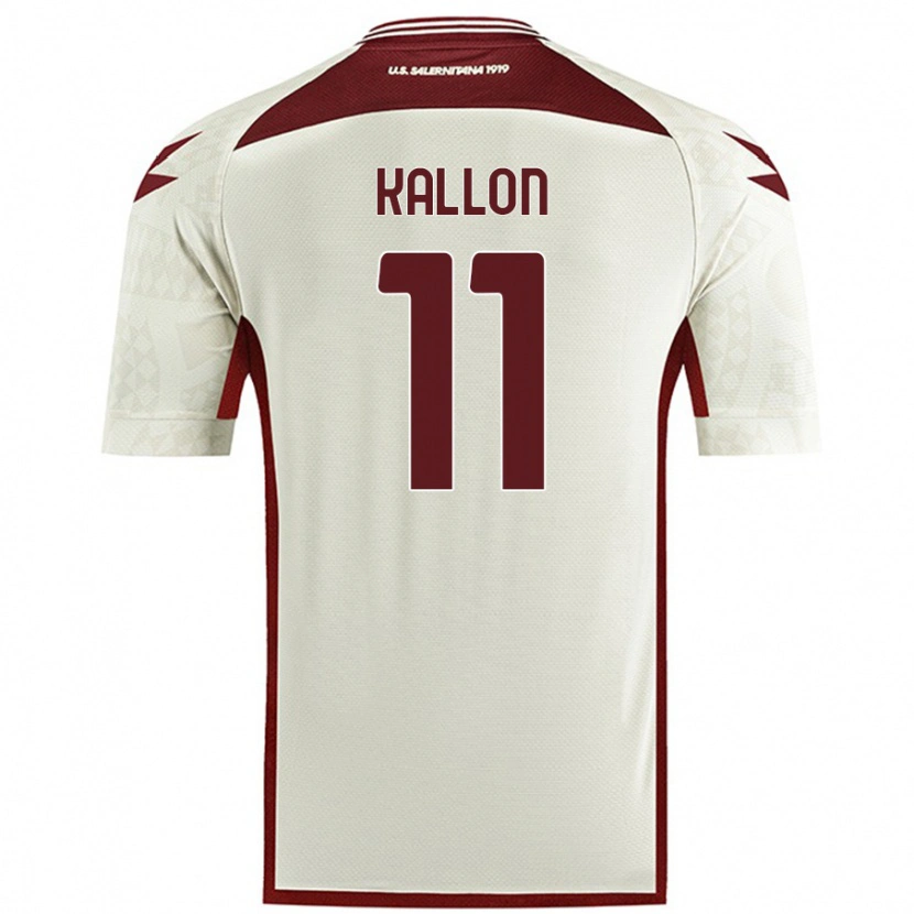 Danxen Men Yayah Kallon #11 Cream Color Away Jersey 2024/25 T-Shirt