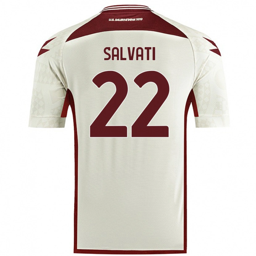 Danxen Men Gregorio Salvati #22 Cream Color Away Jersey 2024/25 T-Shirt