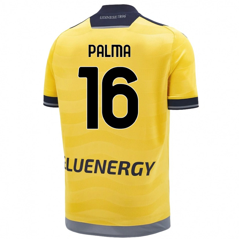 Danxen Men Matteo Palma #16 Golden Away Jersey 2024/25 T-Shirt