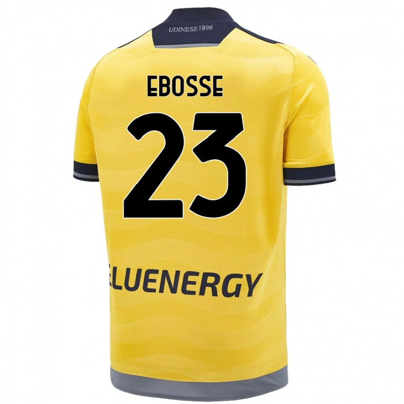 Danxen Men Enzo Ebosse #23 Golden Away Jersey 2024/25 T-Shirt