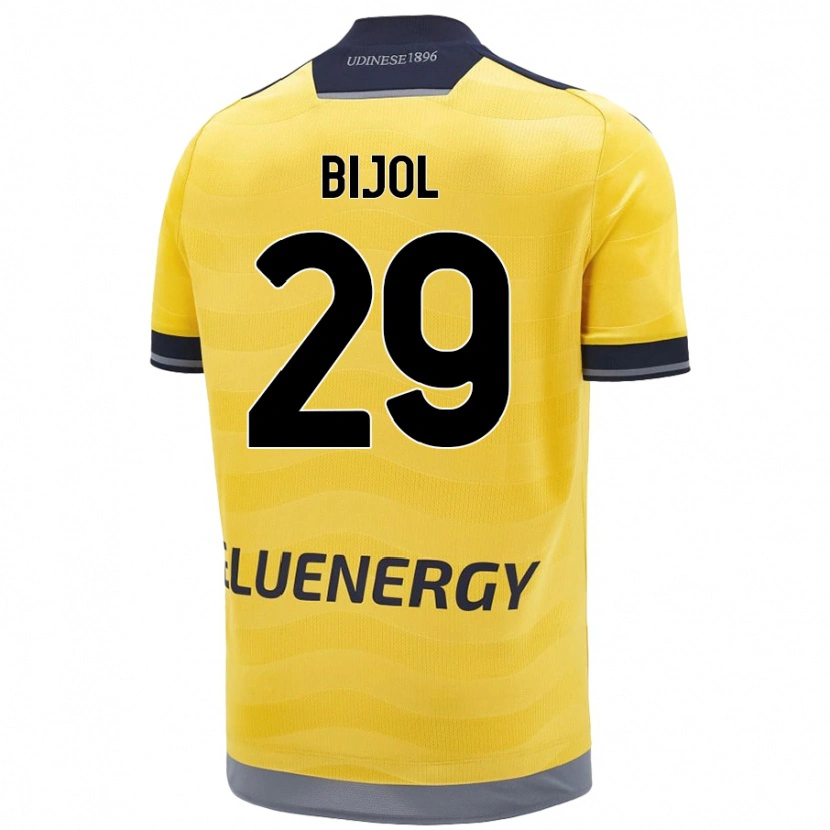 Danxen Men Jaka Bijol #29 Golden Away Jersey 2024/25 T-Shirt