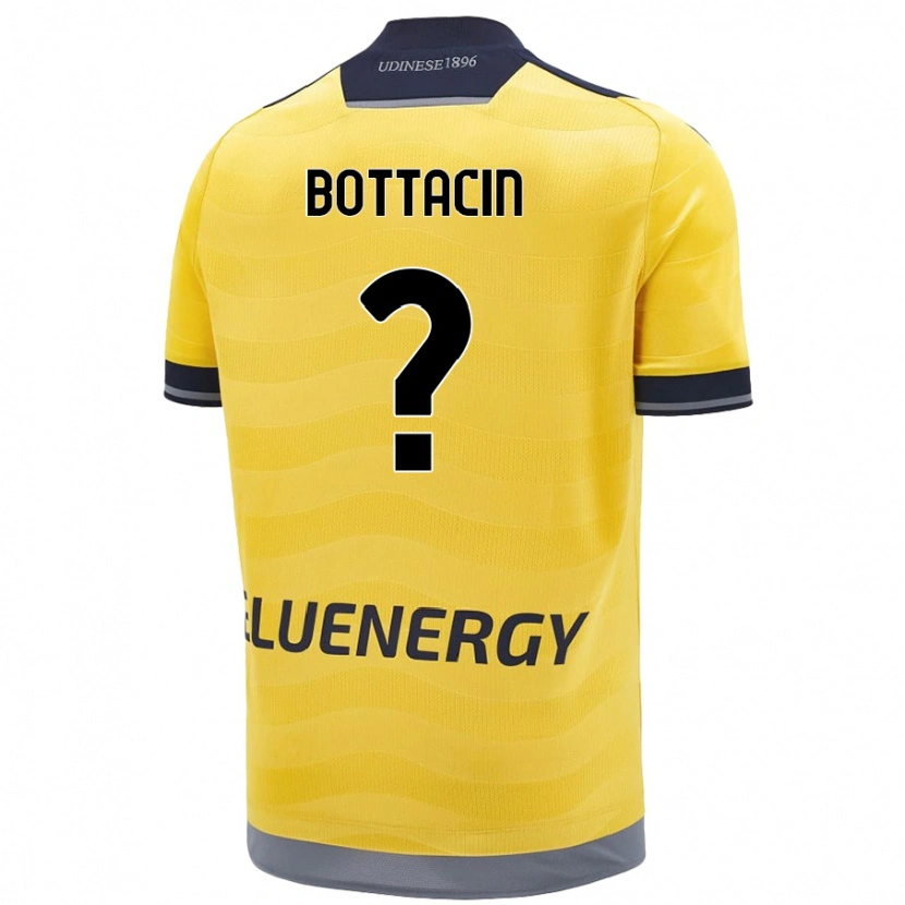 Danxen Men Enrico Bottacin #0 Golden Away Jersey 2024/25 T-Shirt