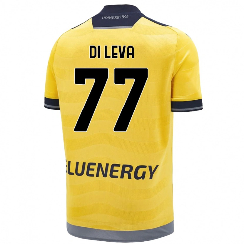 Danxen Men Vincenzo Di Leva #77 Golden Away Jersey 2024/25 T-Shirt