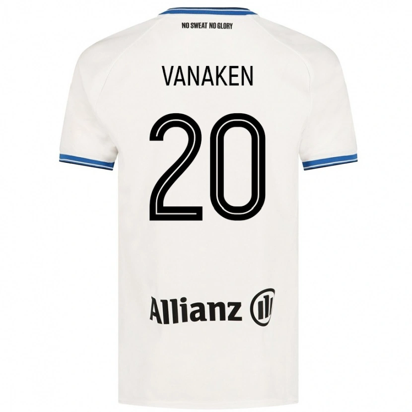 Danxen Men Hans Vanaken #20 White Away Jersey 2024/25 T-Shirt