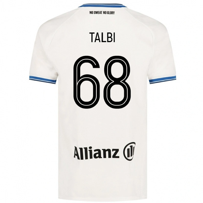 Danxen Men Chemsdine Talbi #68 White Away Jersey 2024/25 T-Shirt