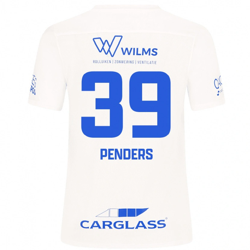 Danxen Men Mike Penders #39 White Away Jersey 2024/25 T-Shirt