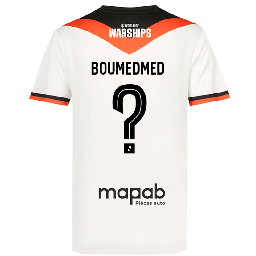 Danxen Men Kamil Boumedmed #0 White Away Jersey 2024/25 T-Shirt