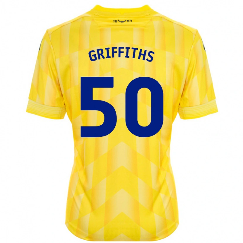 Danxen Women Louis Griffiths #50 Yellow Home Jersey 2024/25 T-Shirt