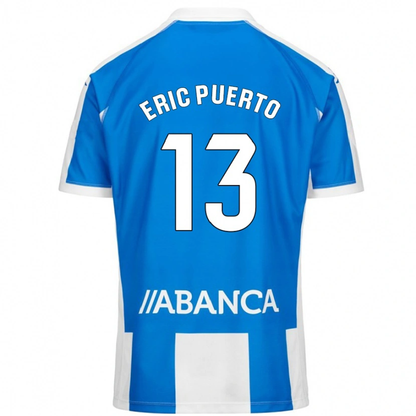 Danxen Women Eric Puerto #13 Blue White Home Jersey 2024/25 T-Shirt