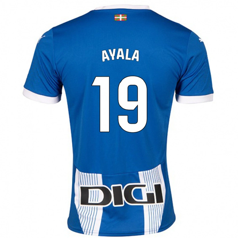 Danxen Women Axel Ayala #19 Blue Home Jersey 2024/25 T-Shirt