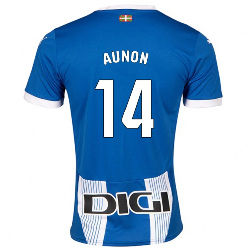 Danxen Women Cristina Auñón #14 Blue Home Jersey 2024/25 T-Shirt