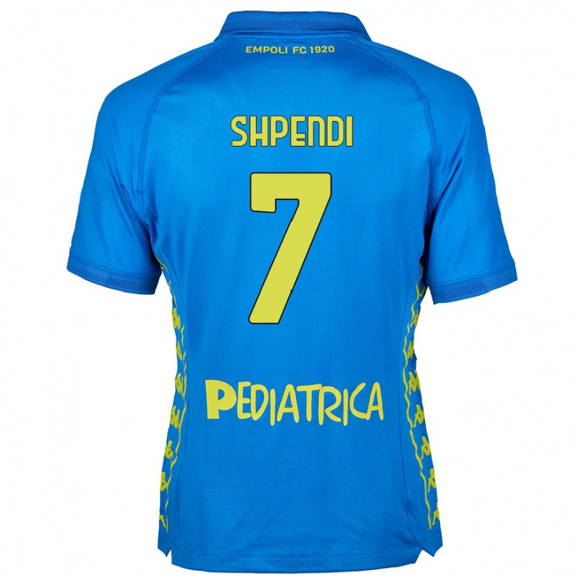 Danxen Women Stiven Shpendi #7 Blue Home Jersey 2024/25 T-Shirt