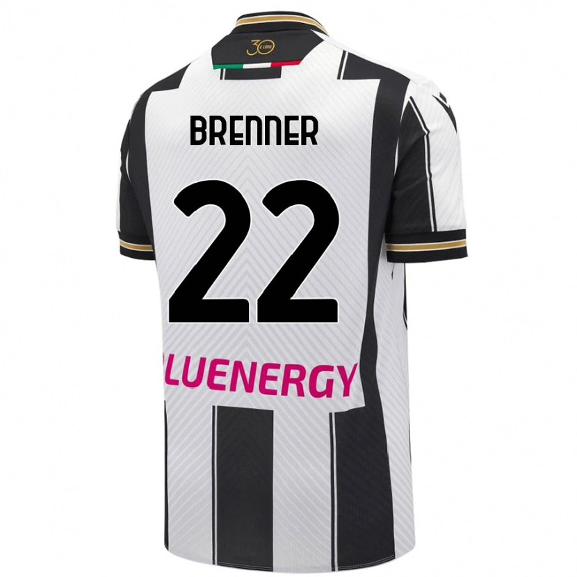 Danxen Women Brenner #22 White Black Home Jersey 2024/25 T-Shirt