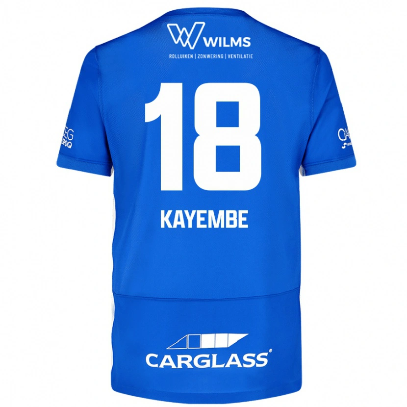 Danxen Women Joris Kayembe #18 Blue Home Jersey 2024/25 T-Shirt