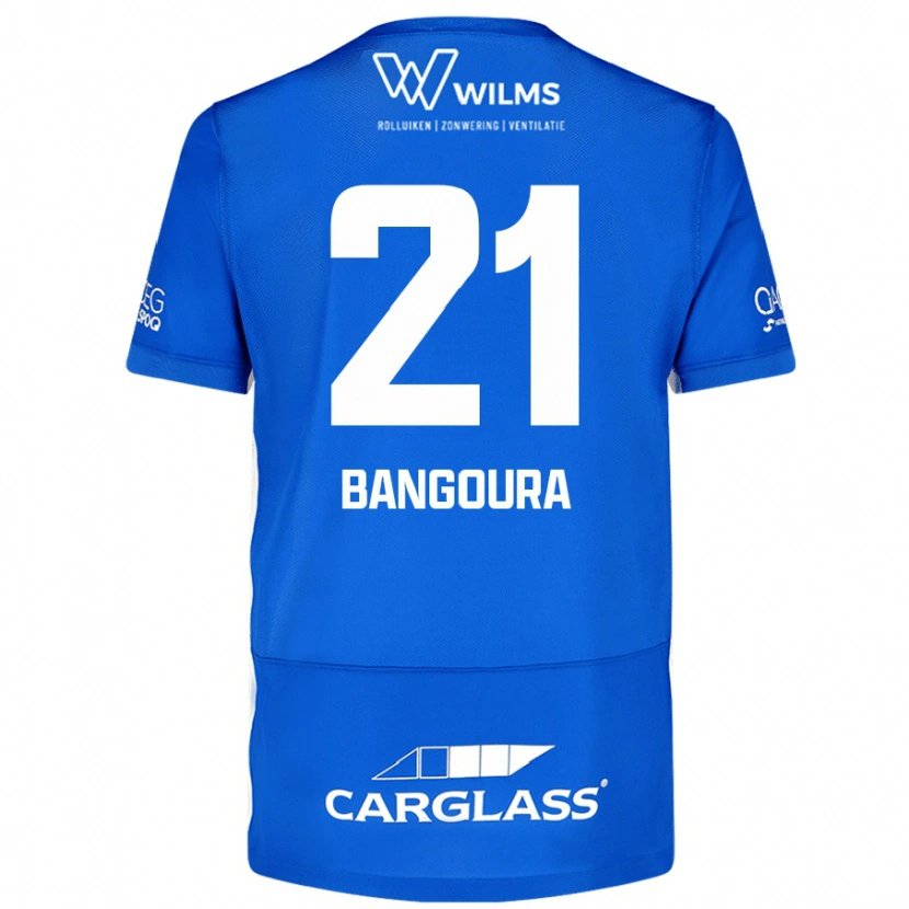 Danxen Women Ibrahima Sory Bangoura #21 Blue Home Jersey 2024/25 T-Shirt