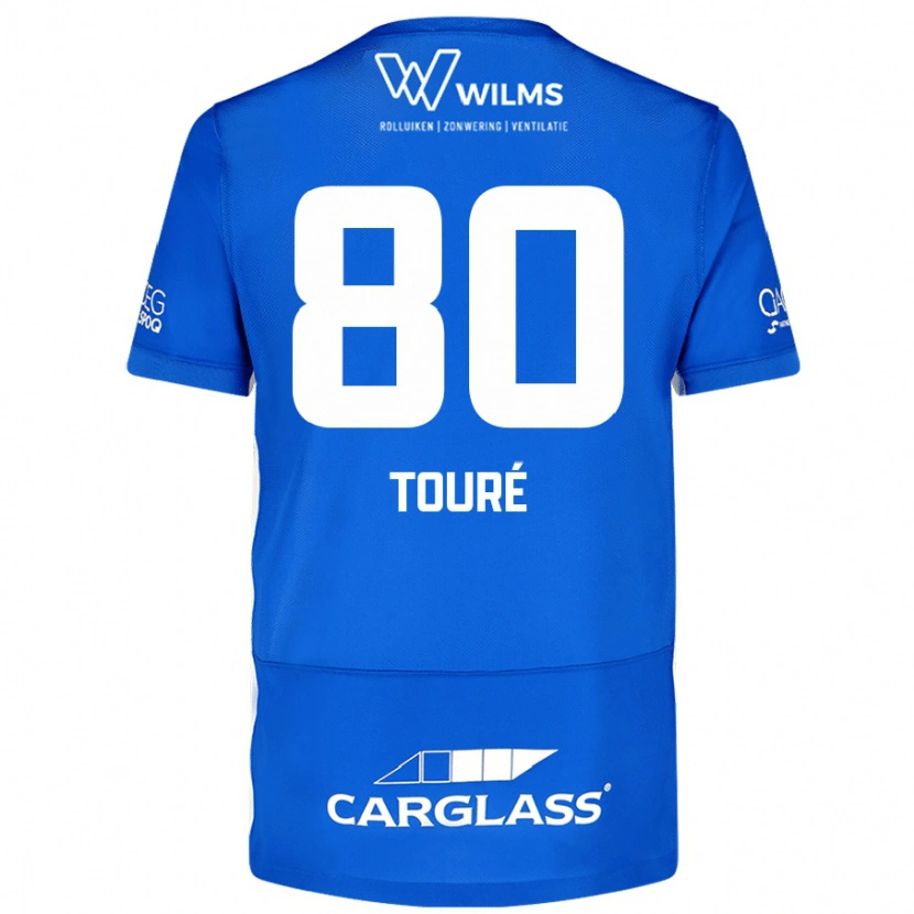 Danxen Women Saïdou Touré #80 Blue Home Jersey 2024/25 T-Shirt