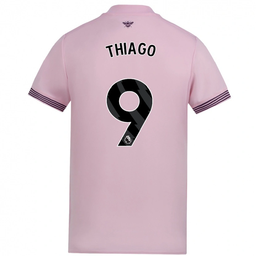 Danxen Women Igor Thiago #9 Pink Away Jersey 2024/25 T-Shirt