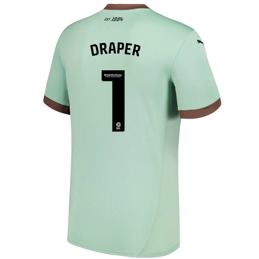 Danxen Women Anna Draper #1 Pale Green Away Jersey 2024/25 T-Shirt