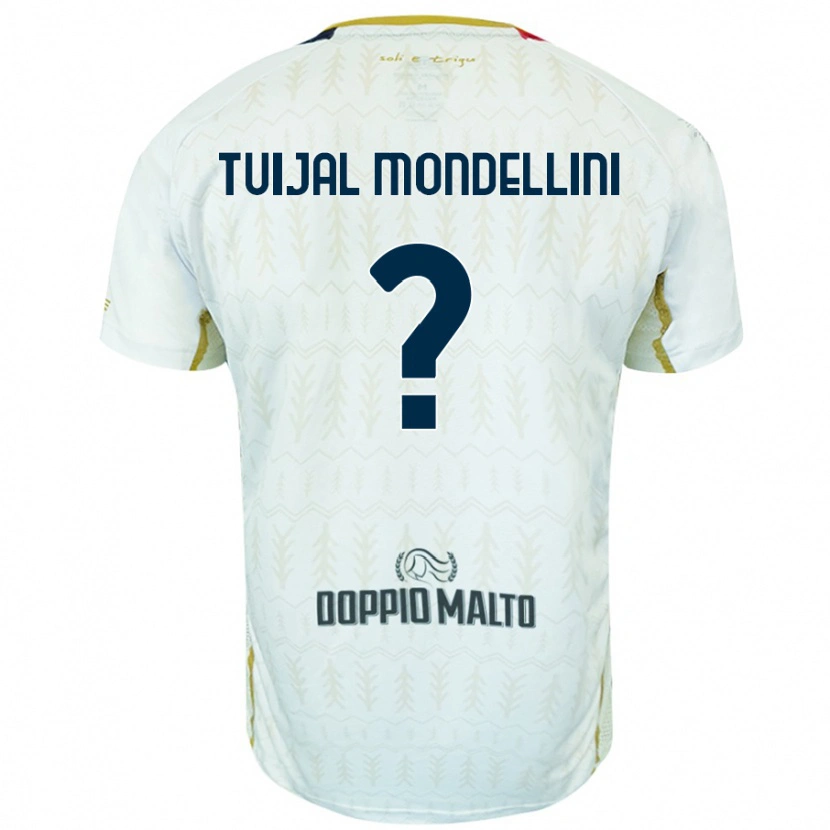 Danxen Women Luca Tuijal Mondellini #0 White Away Jersey 2024/25 T-Shirt