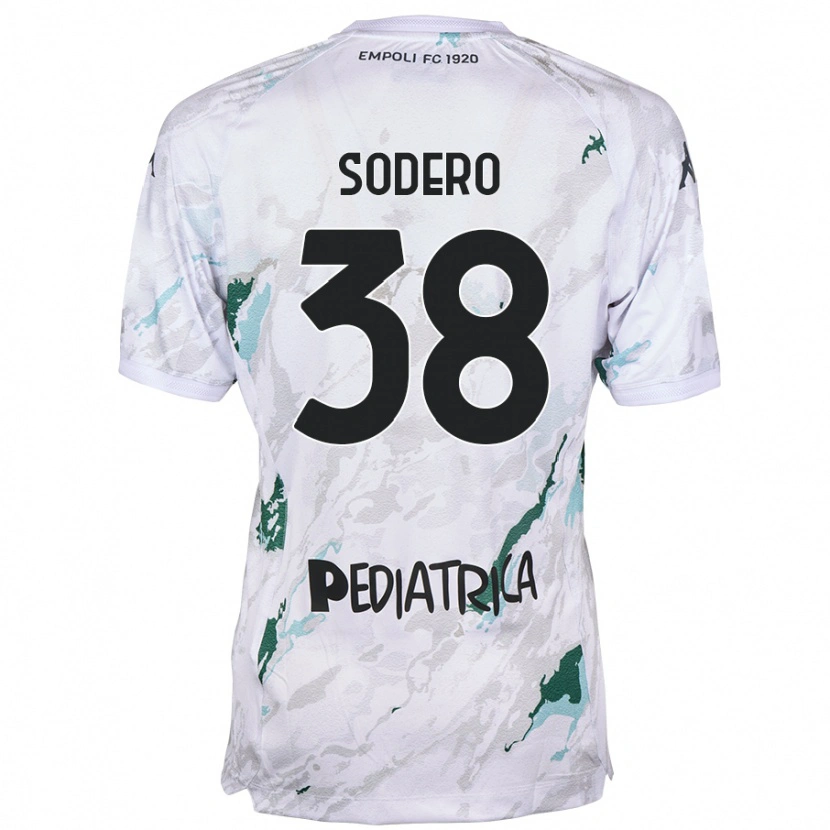 Danxen Women Andrea Sodero #38 Grey Away Jersey 2024/25 T-Shirt