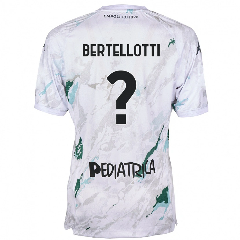 Danxen Women Giacomo Bertellotti #0 Grey Away Jersey 2024/25 T-Shirt