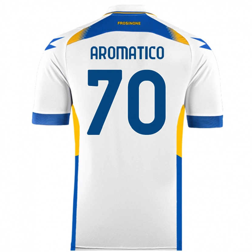 Danxen Women Raul Aromatico #70 White Away Jersey 2024/25 T-Shirt