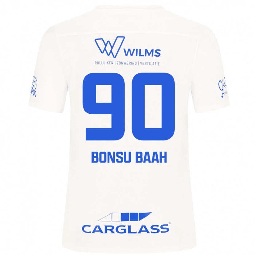 Danxen Women Christopher Bonsu Baah #90 White Away Jersey 2024/25 T-Shirt