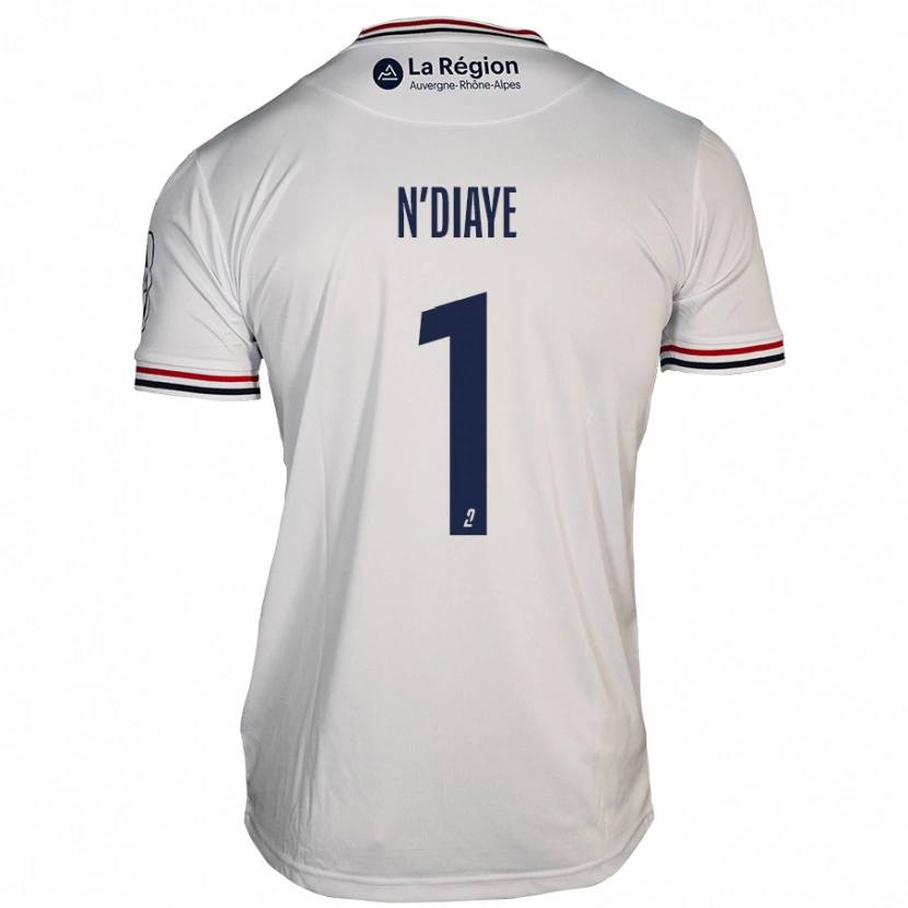 Danxen Women Massamba N'diaye #1 White Away Jersey 2024/25 T-Shirt