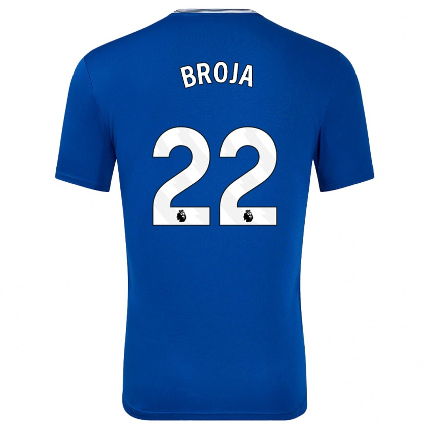 Danxen Kid Armando Broja #22 Blue With Home Jersey 2024/25 T-Shirt