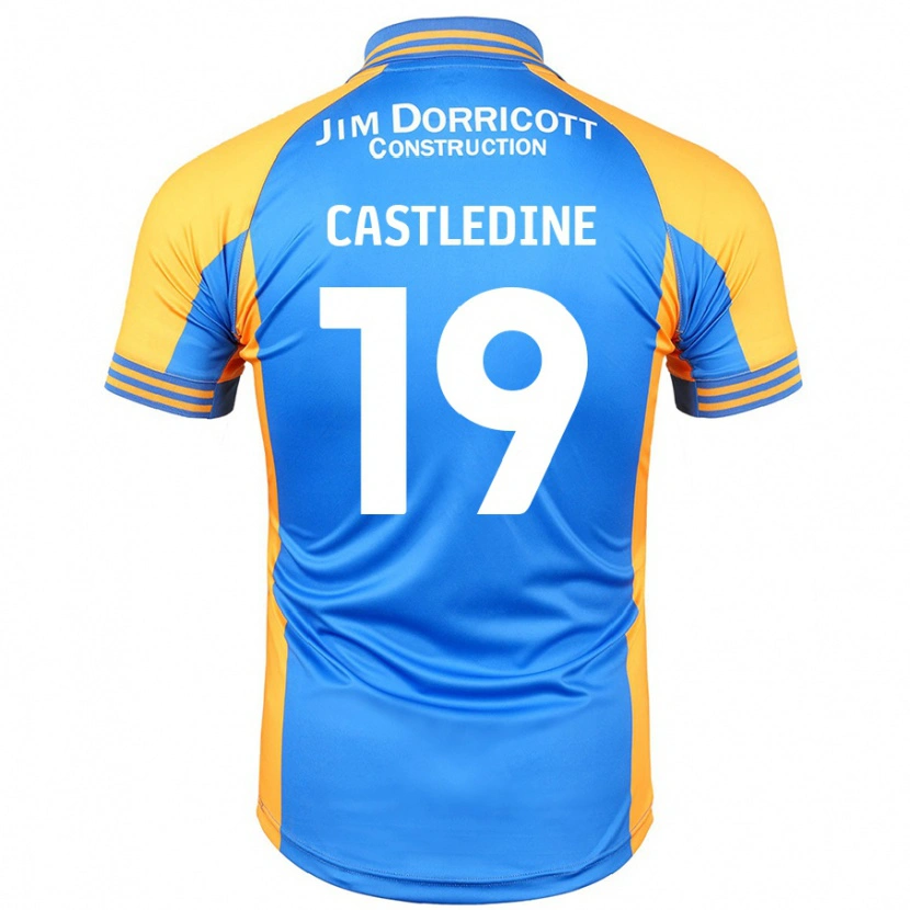 Danxen Kid Leo Castledine #19 Blue Amber Home Jersey 2024/25 T-Shirt