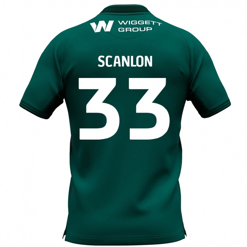 Danxen Kid Calum Scanlon #33 Green Away Jersey 2024/25 T-Shirt