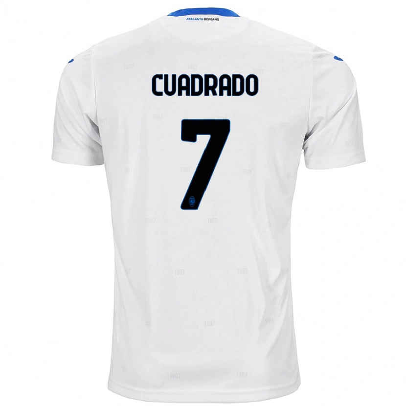 Danxen Kid Juan Cuadrado #7 White Away Jersey 2024/25 T-Shirt