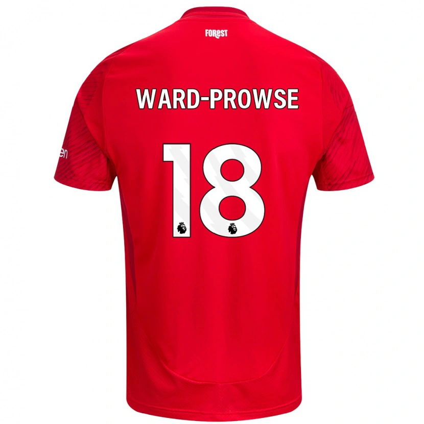 Danxen Kid James Ward-Prowse #18 Red White Home Jersey 2024/25 T-Shirt