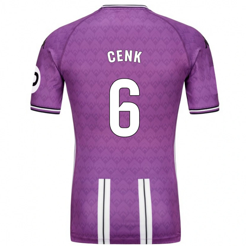 Danxen Kid Cenk Özkacar #6 Purple White Home Jersey 2024/25 T-Shirt