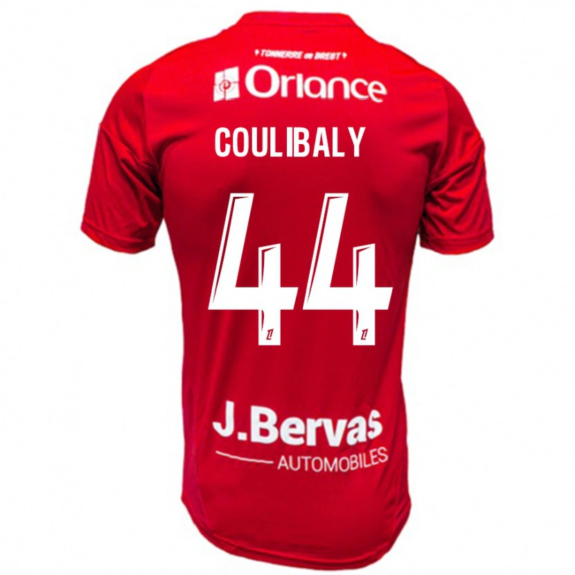 Danxen Kid Soumaïla Coulibaly #44 Red White Home Jersey 2024/25 T-Shirt