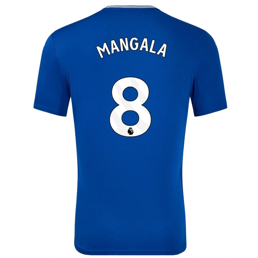 Danxen Kid Orel Mangala #8 Blue With Home Jersey 2024/25 T-Shirt