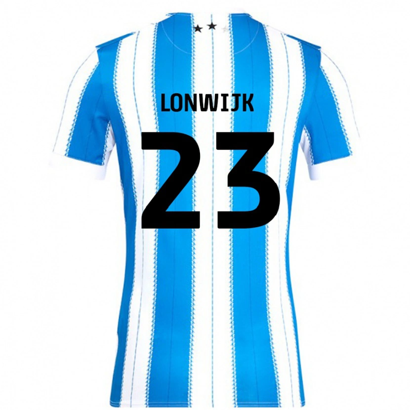 Danxen Kid Nigel Lonwijk #23 Blue White Home Jersey 2024/25 T-Shirt