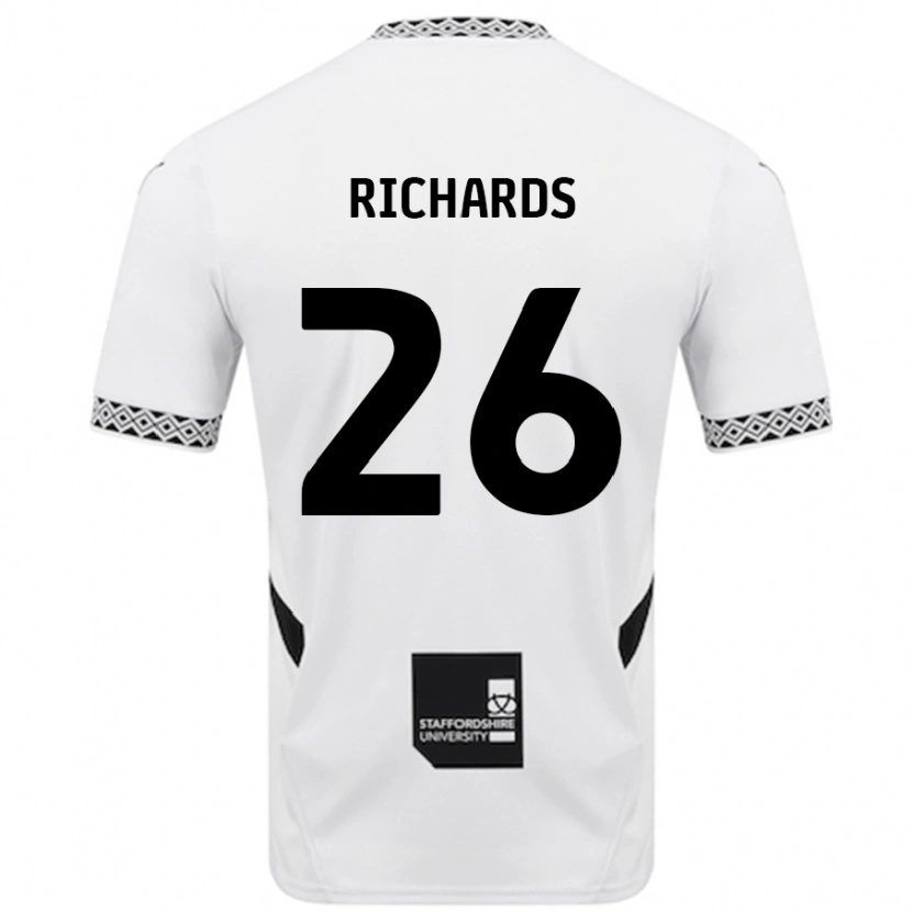 Danxen Kid Rico Richards #26 White Home Jersey 2024/25 T-Shirt