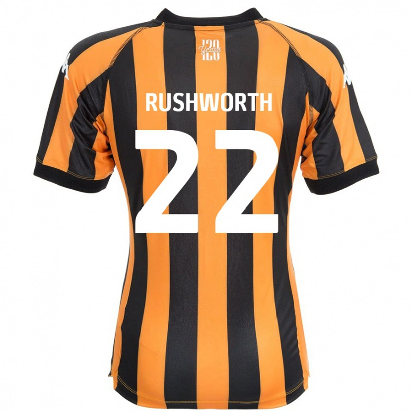 Danxen Kid Carl Rushworth #22 Black Amber Home Jersey 2024/25 T-Shirt