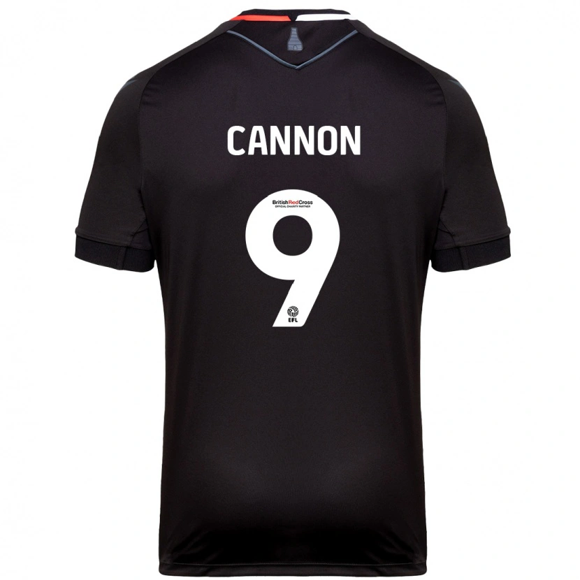 Danxen Kid Tom Cannon #9 Black Away Jersey 2024/25 T-Shirt